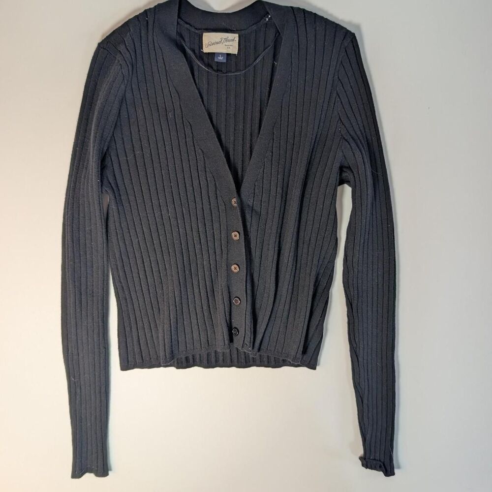 Universal-thread Women's Black Cardigan